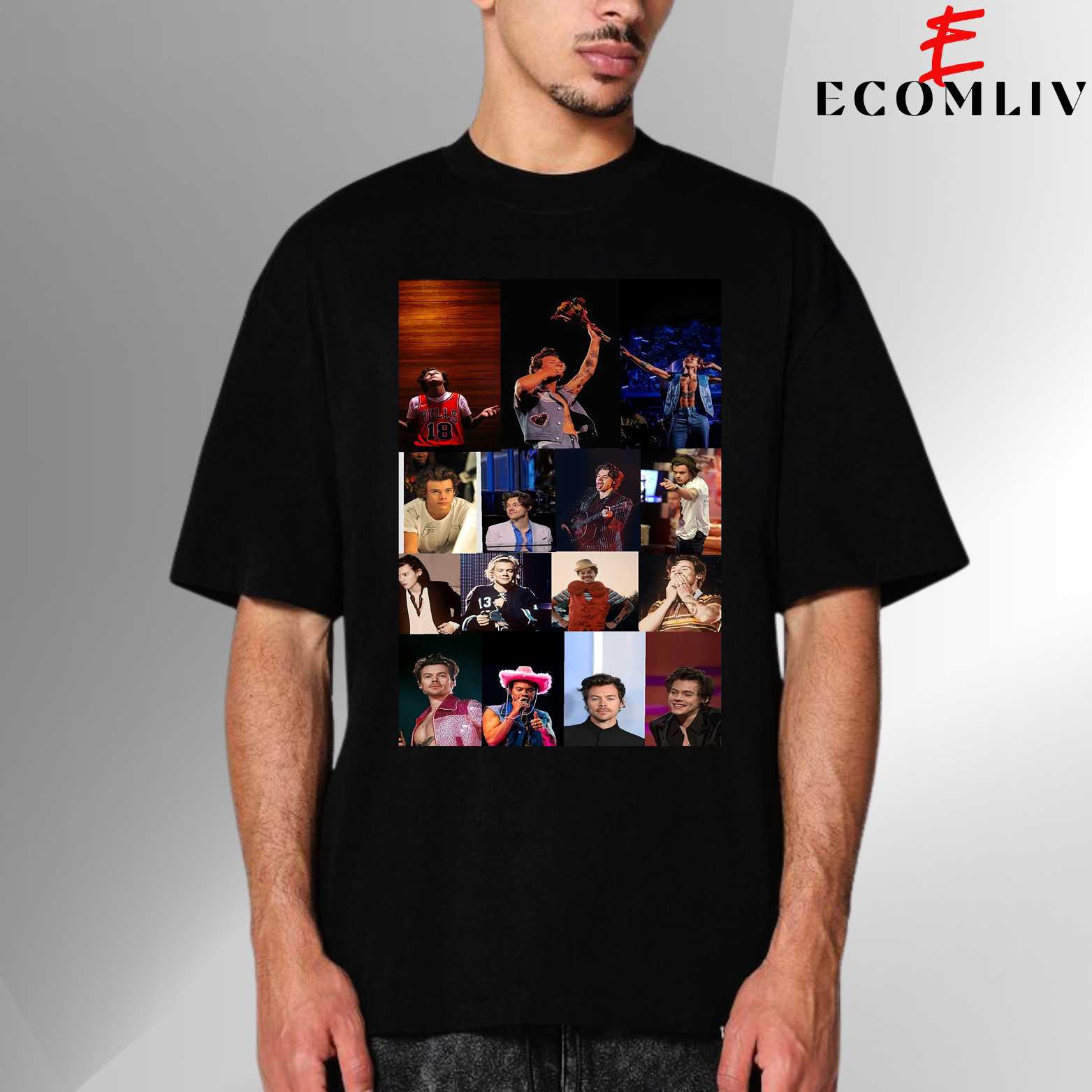 Harry Styles Unisex T Shirt, Streetwear Tour Shirt, Fan Merch Apparel